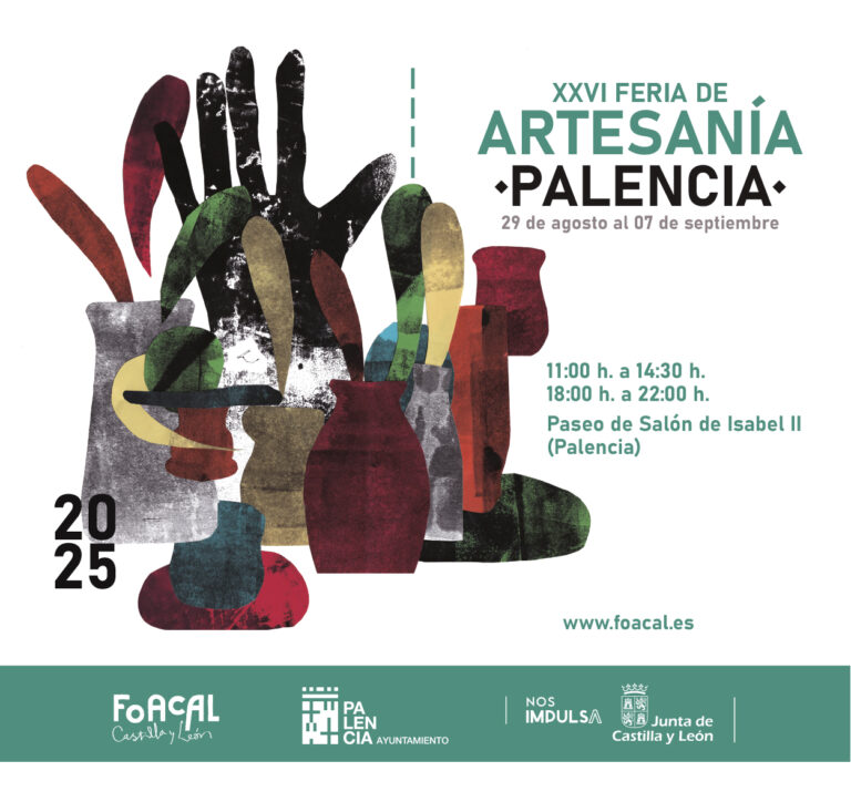 Cartel de la XXVI Feria de Artesanía de Palencia