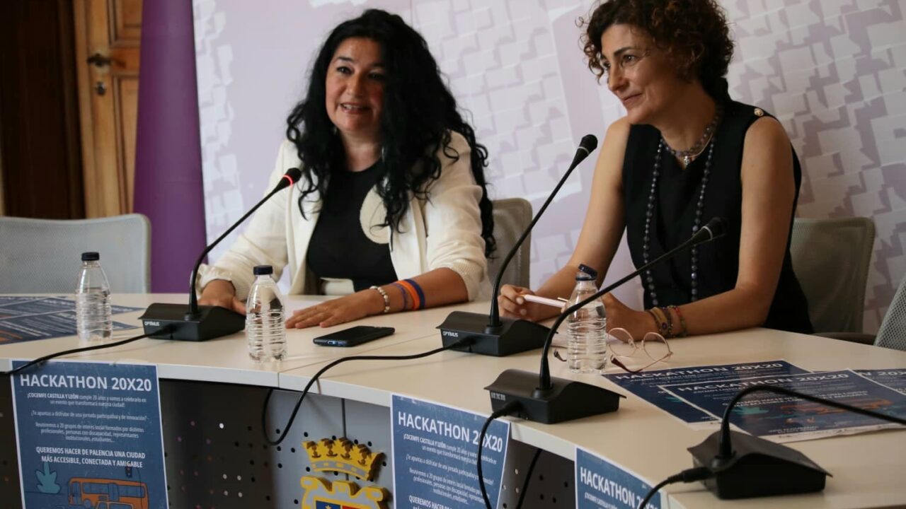 Presentación de Hackathon 20x20. Ayuntamiento de Palencia