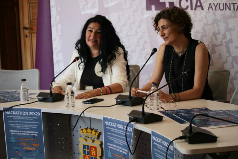 Presentación de Hackathon 20x20. Ayuntamiento de Palencia