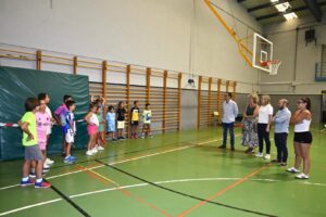Visita de la Diputación de Palencia al campus multideportes Villamuriel de Cerrato
