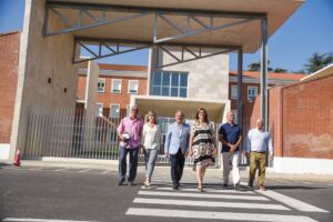 Visita reforma Escuela Enfermería