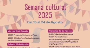 Castillejo de Onielo celebra su Semana Cultural 2025