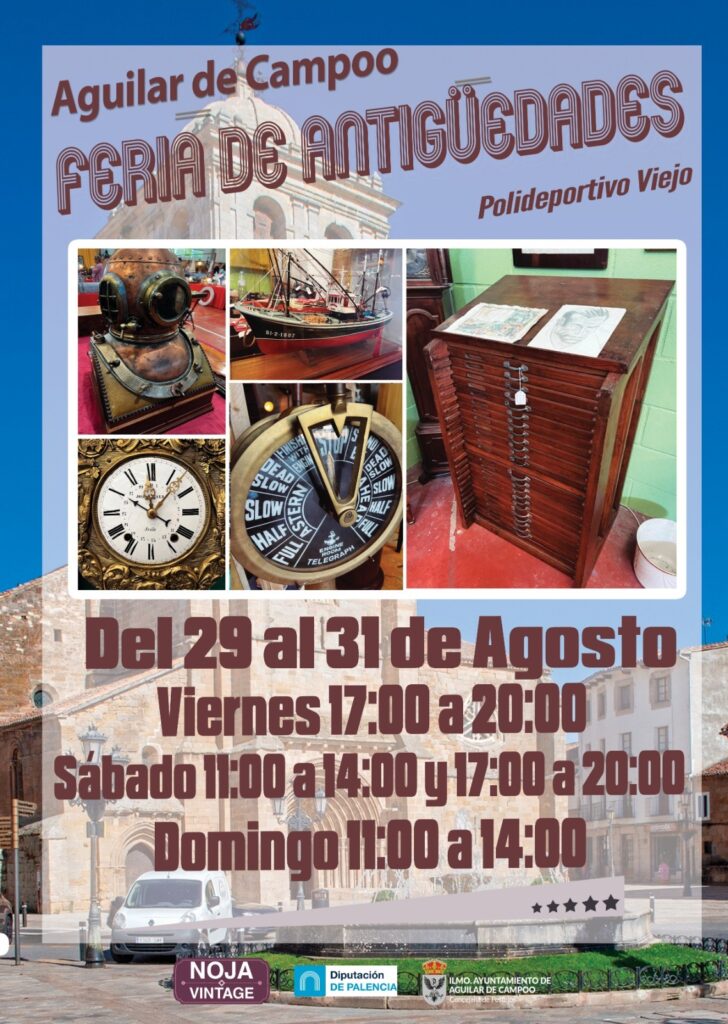 Feria de las Antigüedades de Aguilar de Campoo