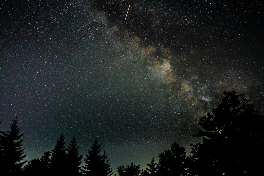 Cielo nocturno estrellado