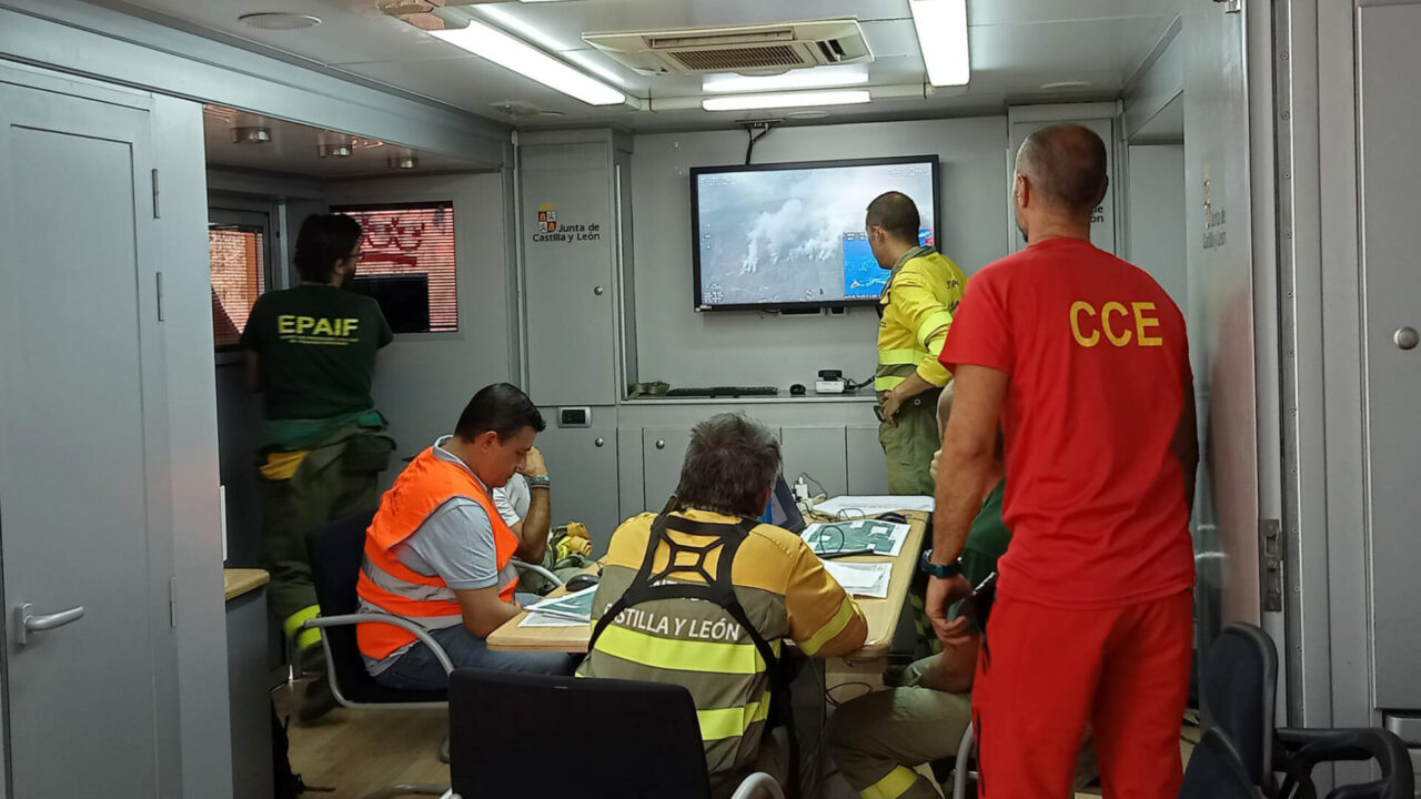 Estos vehículos logísticos pueden convertirse también en Puertos de Mando Avanzado. / ICAL