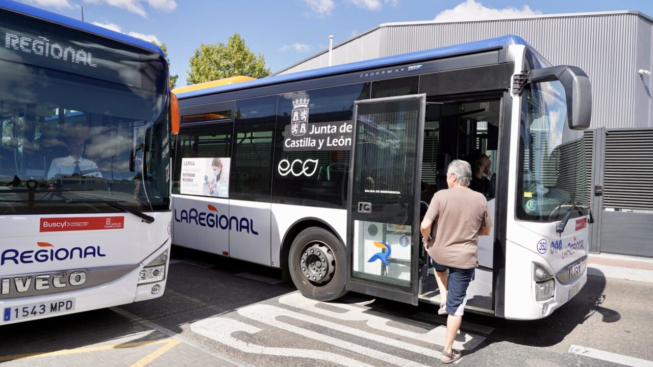Uso del transporte gratuito para empadronados en Castilla y León con Buscyl.