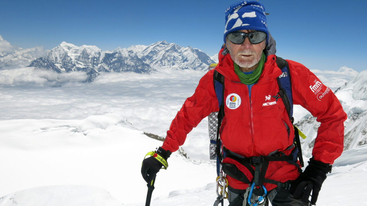 El alpinista abulense Carlos Soria en el Himalaya.
