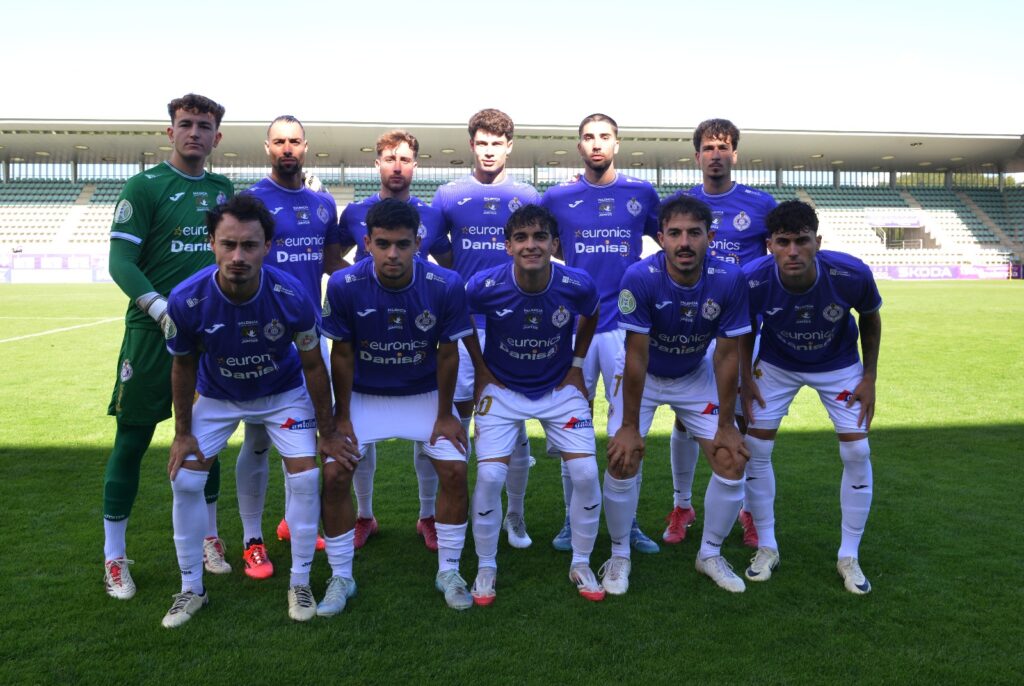 11 inicial del Palencia Cristo Atlético ante el Numancia B. Fotografía: Julio Robles