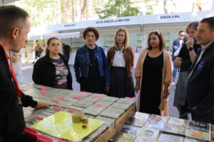 Inauguración de la 11ª Feria del Disco, CD y Vinilo. Ayuntamiento de Palencia