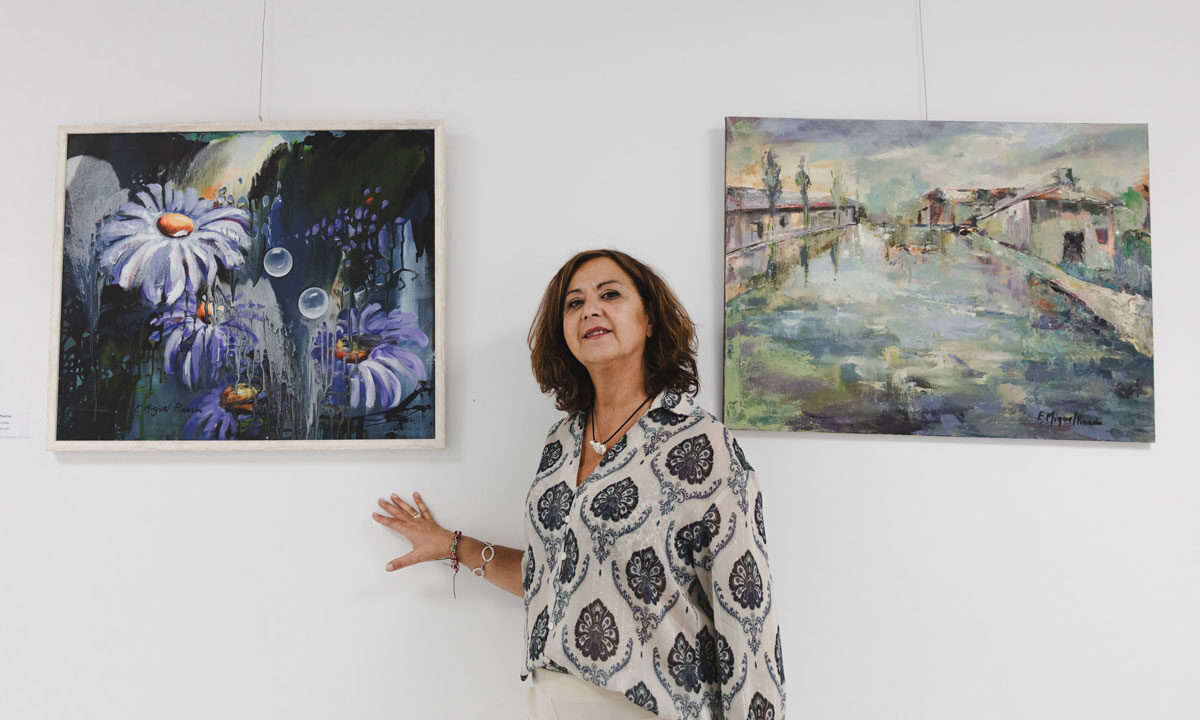 Arte para iluminar la lucha contra el cáncer en Palencia. Lucía Burón, ICAL