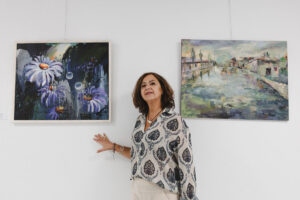 Arte para iluminar la lucha contra el cáncer en Palencia. Lucía Burón, ICAL