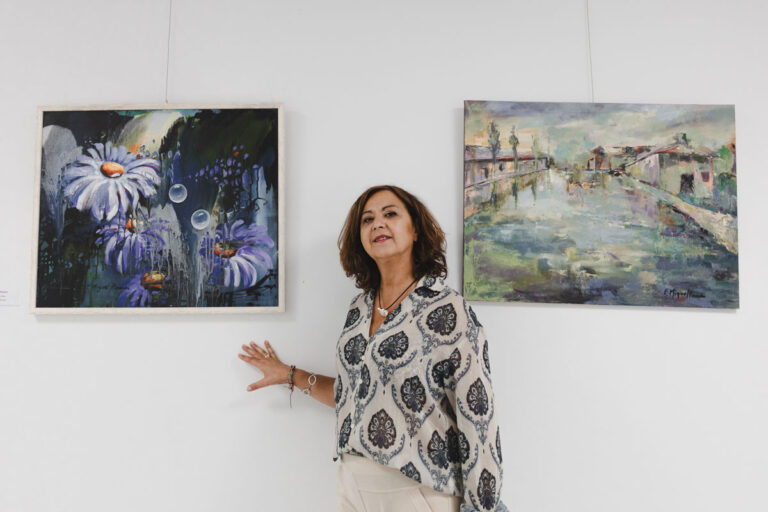 Arte para iluminar la lucha contra el cáncer en Palencia. Lucía Burón, ICAL