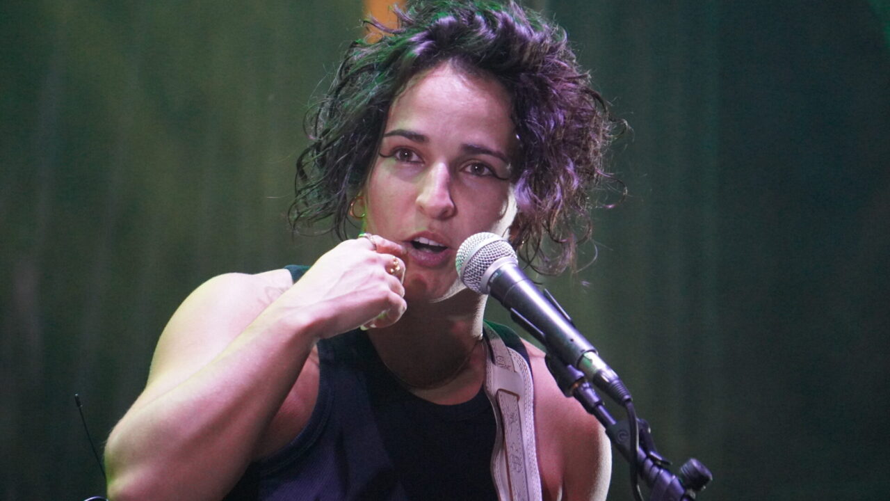 Así fue el concierto de La Perra Blanco en Palencia en Negro. Fotografía: Julio Robles