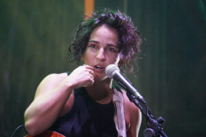 Así fue el concierto de La Perra Blanco en Palencia en Negro. Fotografía: Julio Robles