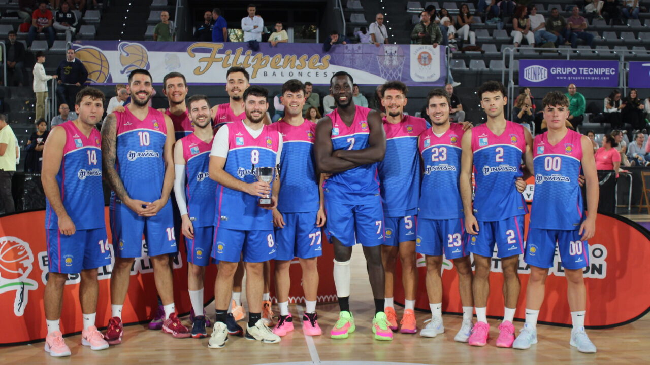 Filipenses, subcampeón de la Copa Castilla y León. Fotografía: FBCYL