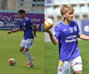 Bruno y Álvaro, llamados por la Selección de Castilla y León UEFA. Fotografías: Julio Robles