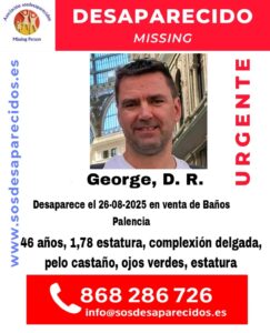 Buscan a un hombre desaparecido en Venta de Baños