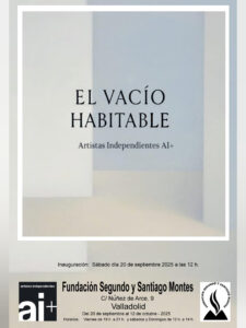 La Asociación de Artistas Independientes inaugura en Valladolid la exposición El vacío habitable