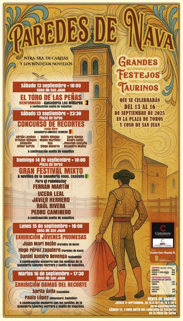 Grandes Festejos Taurinos de Paredes de Nava