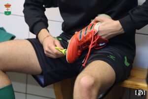 Jugador del CD Villamuriel la pasada temporada. Fotografía: Rubén Díaz (@fotografiardiaz)