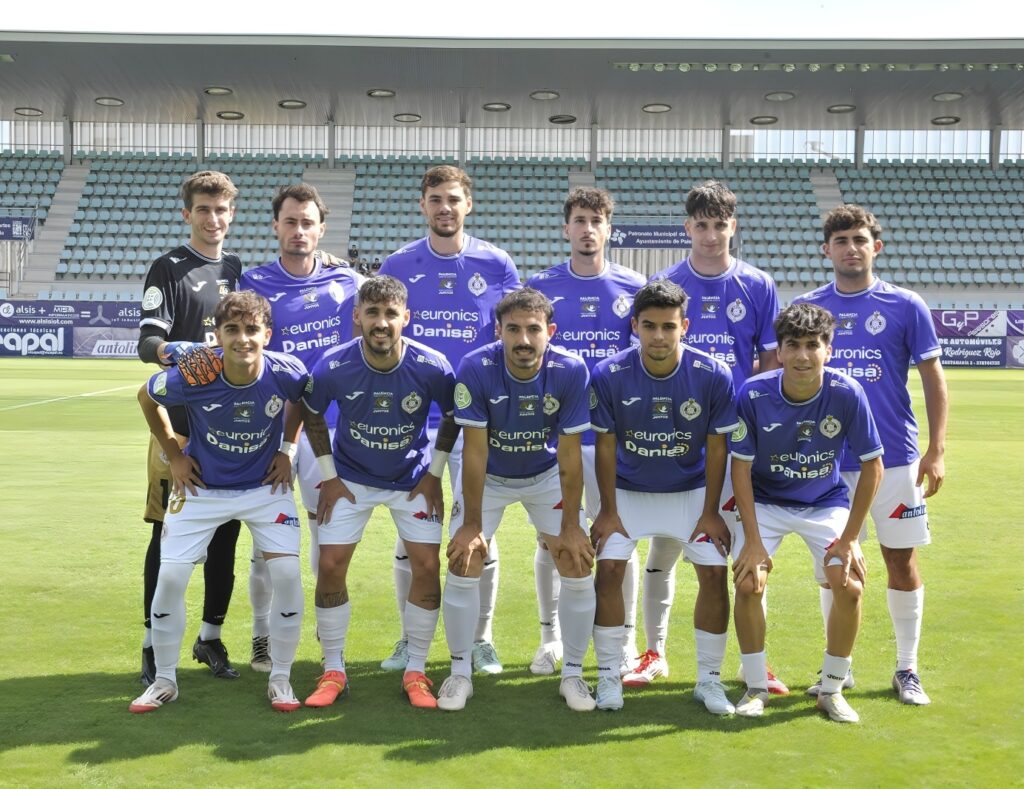 Palencia Cristo Atlético contra Racing B. Fotografía: Julio Robles