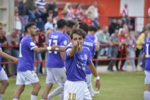 Palencia Cristo Atlético en su visita al Atlético Tordesillas. Fotografía: Julio Robles