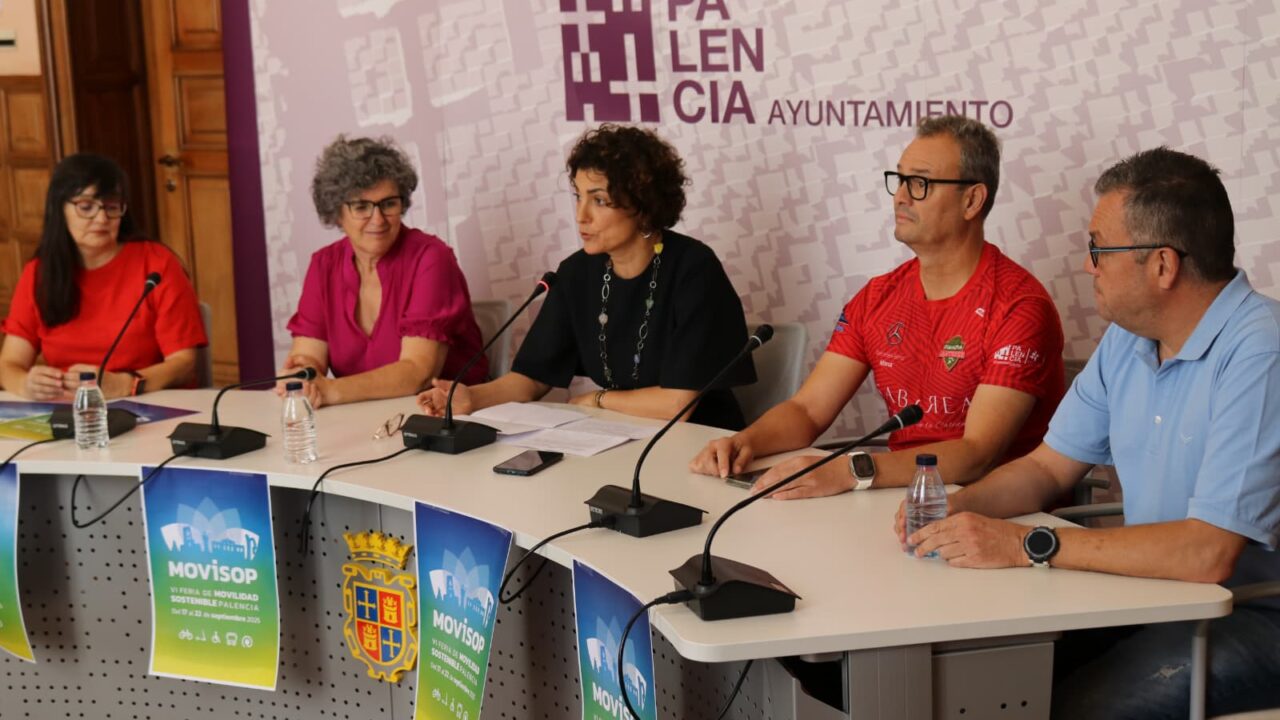 Palencia celebrará la Feria de Movilidad Sostenible MoviSoP 2025 del 17 al 22 de septiembre. Ayuntamiento de Palencia