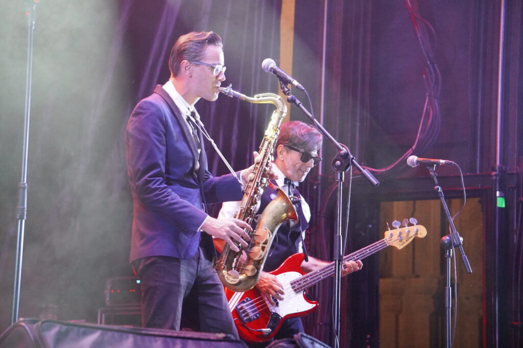 Palencia en Negro dio inicio con Barrence Whitfield. Fotografía: Sergio Lozano