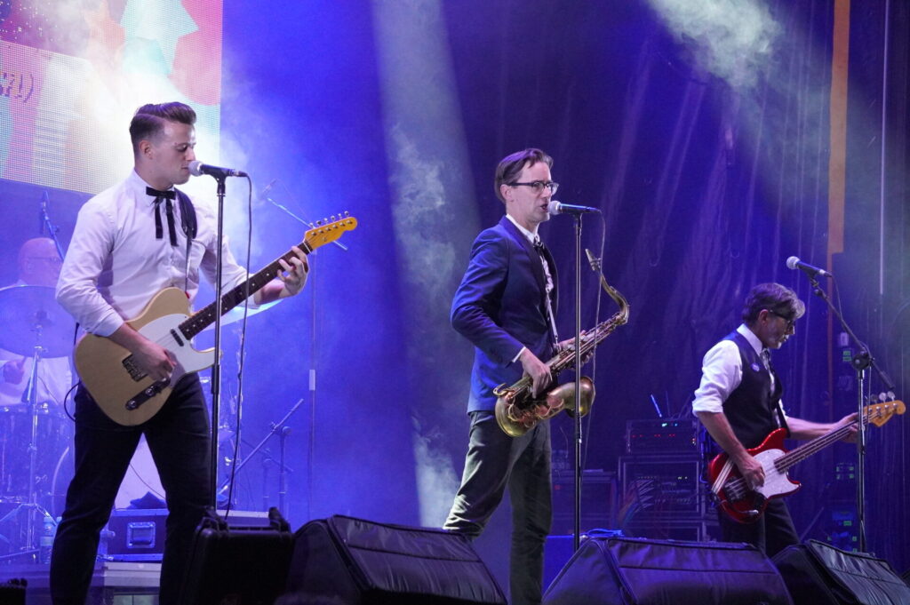 Palencia en Negro dio inicio con Barrence Whitfield. Fotografía: Sergio Lozano