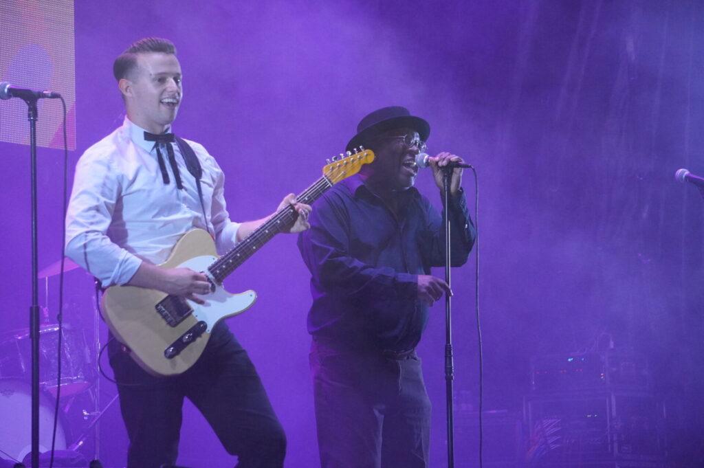 Palencia en Negro dio inicio con Barrence Whitfield. Fotografía: Sergio Lozano