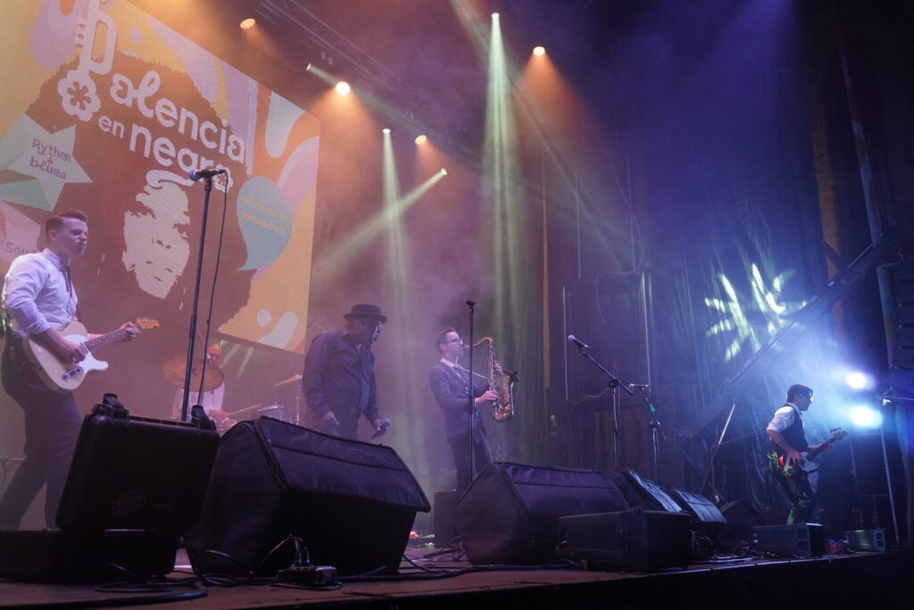 Palencia en Negro dio inicio con Barrence Whitfield. Fotografía: Sergio Lozano