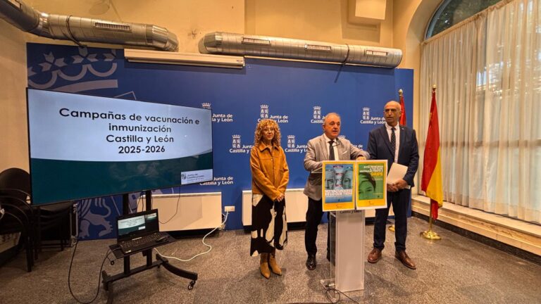 Presentación campaña vacunación 25-26 Palencia. Fotografía: Palencia en la Red