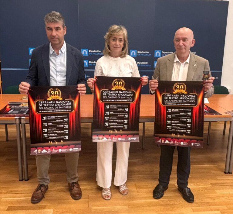 Presentación del 30º Certamen Nacional de Teatro Aficionado. Fotografía: Palencia en la Red