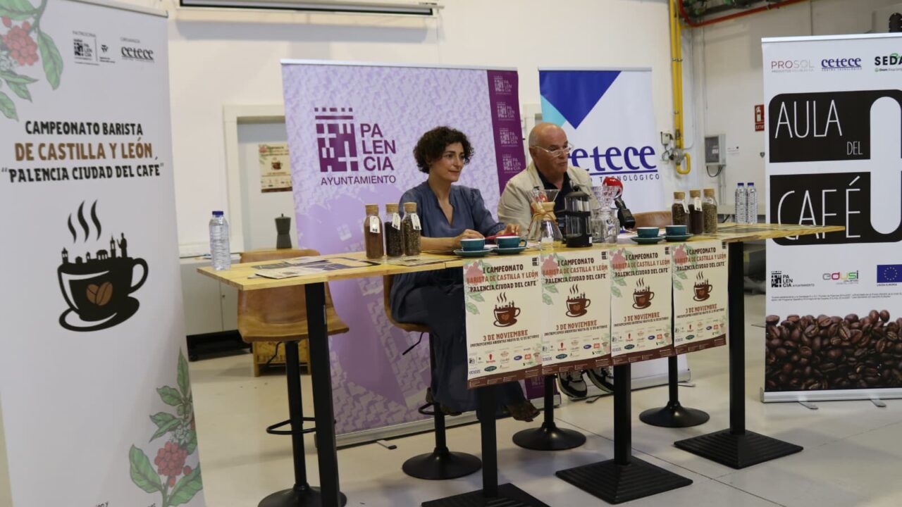 Presentación del I Campeonato Barista de Castilla y León. Ayuntamiento de Palencia