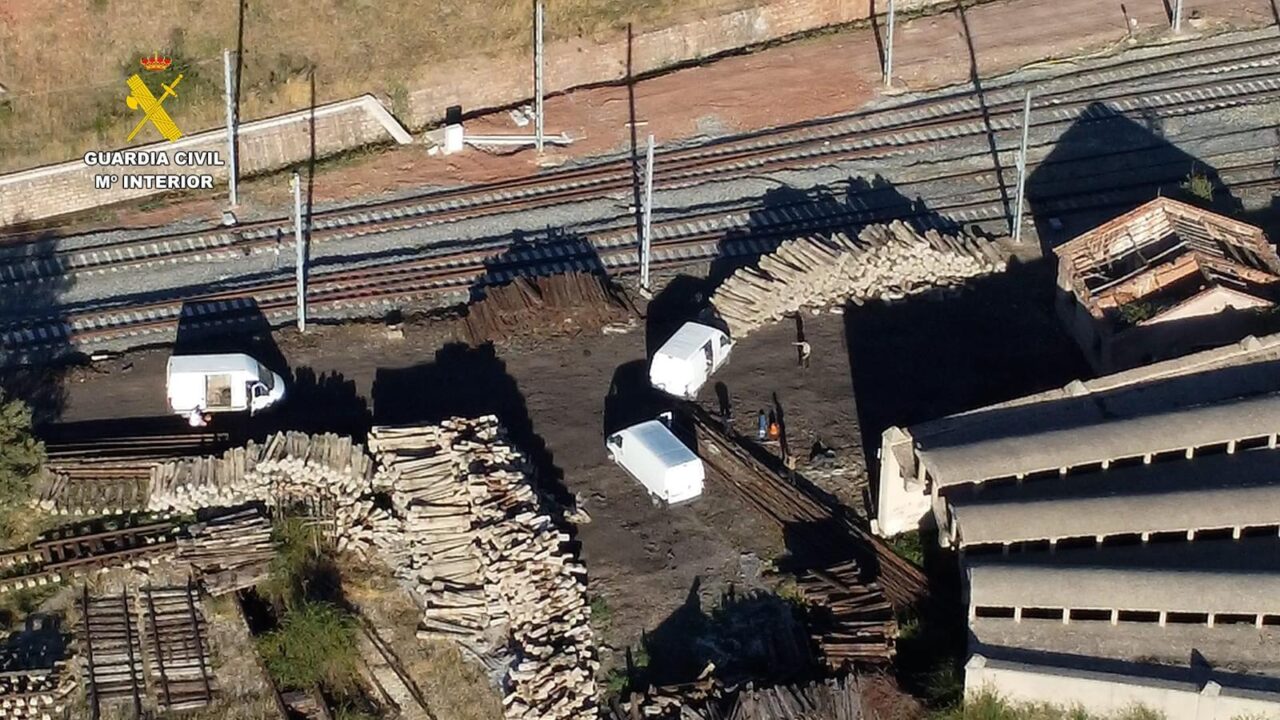 Robo metales ferrocarril (2)