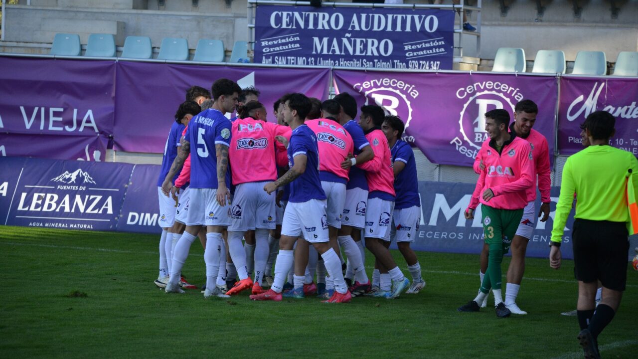 Victoria del Palencia Cristo Atlético ante el Numancia B. Fotografía: Julio Robles