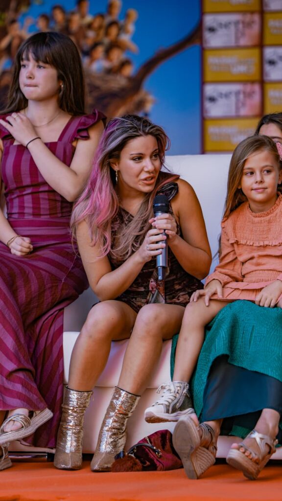Encuentro del elenco infantil de 'Padre no hay más que uno' en Guardo. Fotos: OceanGrain Audiovisual