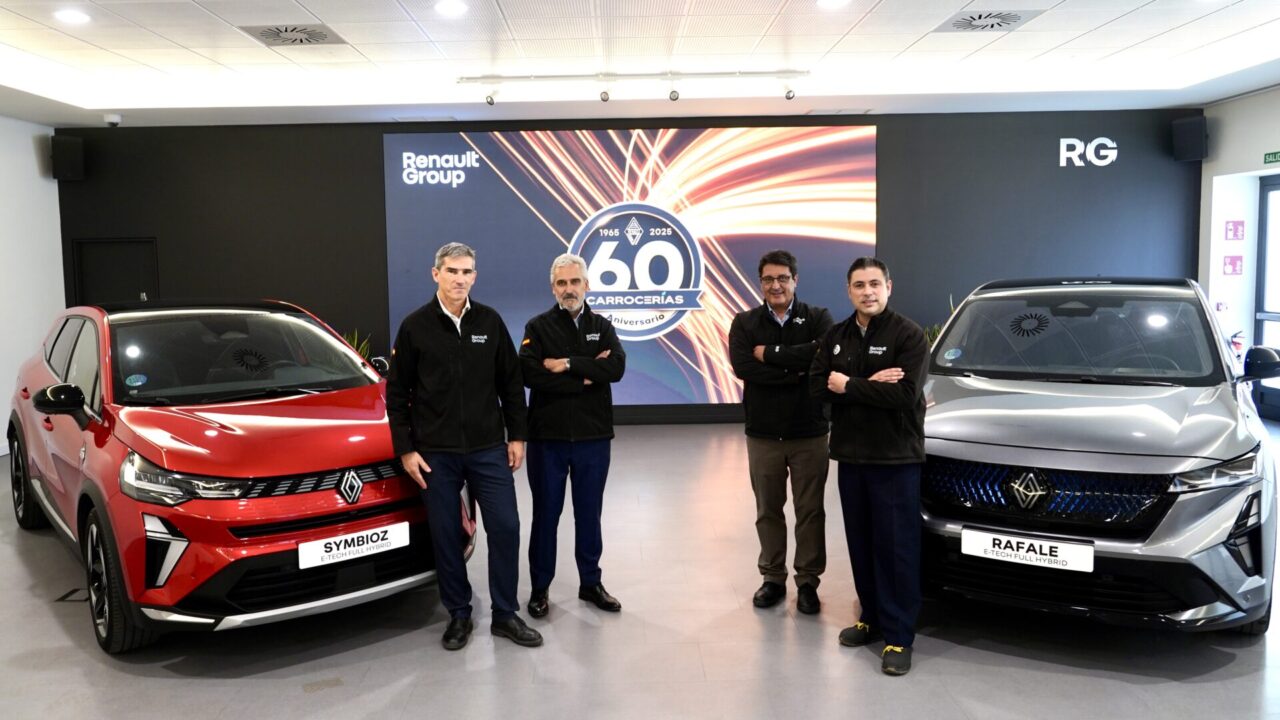 Renault Group España celebra el 60 aniversario de la factoría de Carrocerías de Valladolid. / ICAL