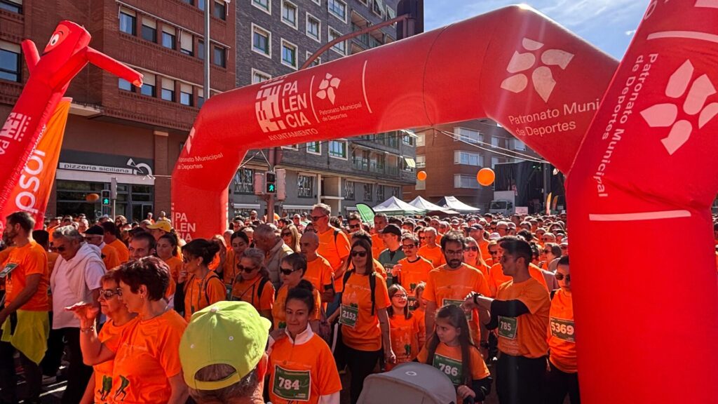 Carrera contra el Cáncer en Palencia 2025. Fotografía: Palencia en la Red