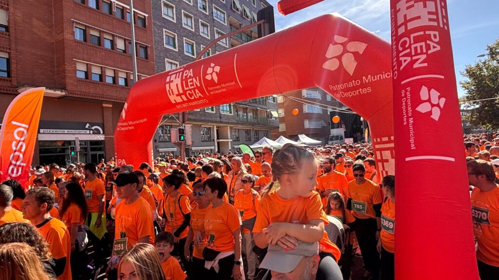 Carrera contra el Cáncer en Palencia 2025. Fotografía: Palencia en la Red