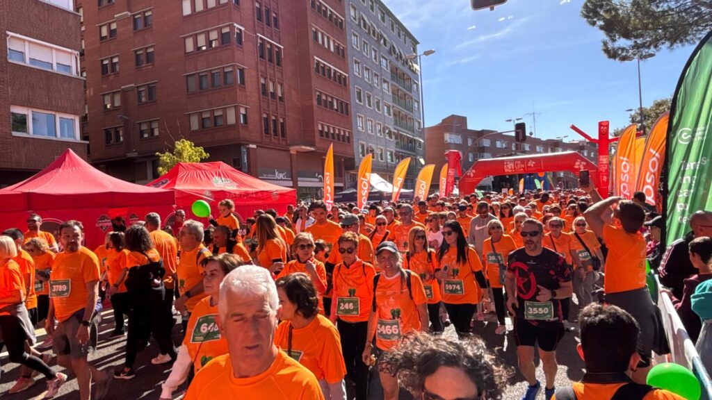 Carrera contra el Cáncer en Palencia 2025. Fotografía: Palencia en la Red