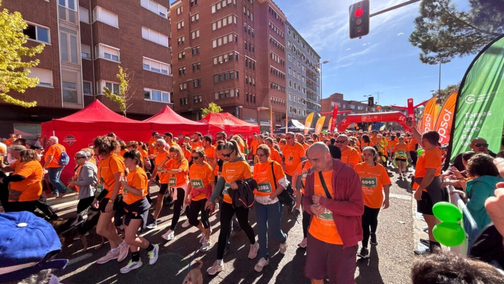 Carrera contra el Cáncer en Palencia 2025. Fotografía: Palencia en la Red