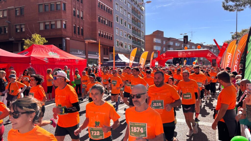 Carrera contra el Cáncer en Palencia 2025. Fotografía: Palencia en la Red