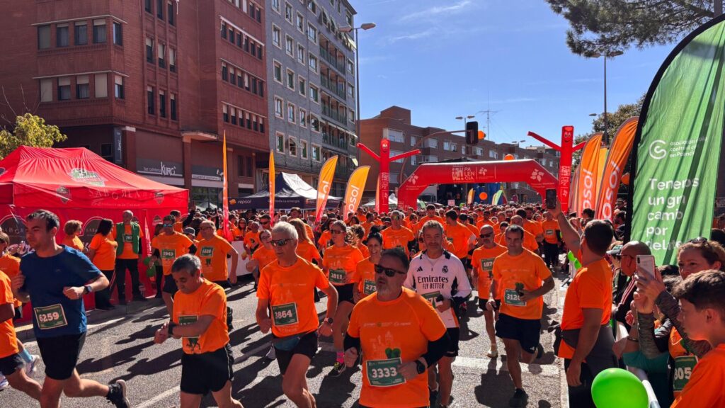 Carrera contra el Cáncer en Palencia 2025. Fotografía: Palencia en la Red