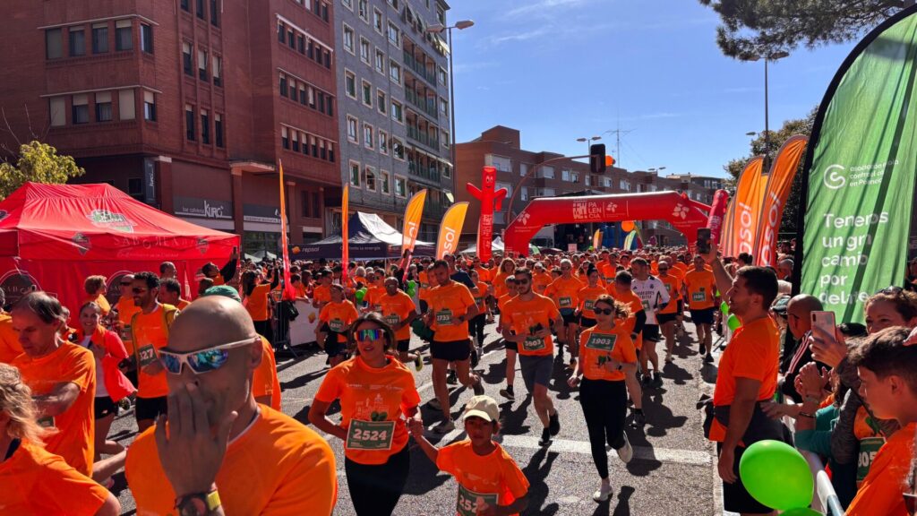 Carrera contra el Cáncer en Palencia 2025. Fotografía: Palencia en la Red