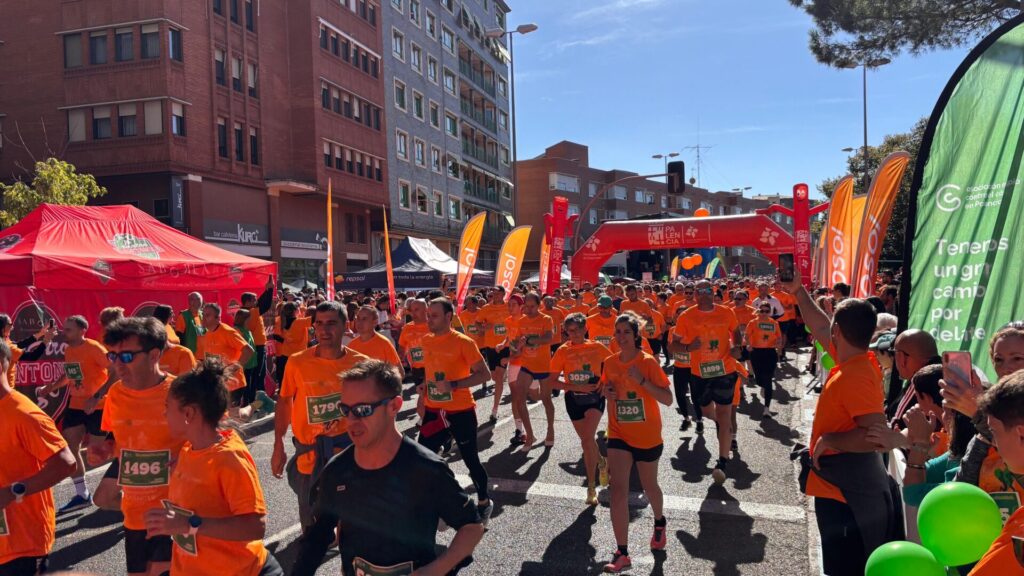 Carrera contra el Cáncer en Palencia 2025. Fotografía: Palencia en la Red
