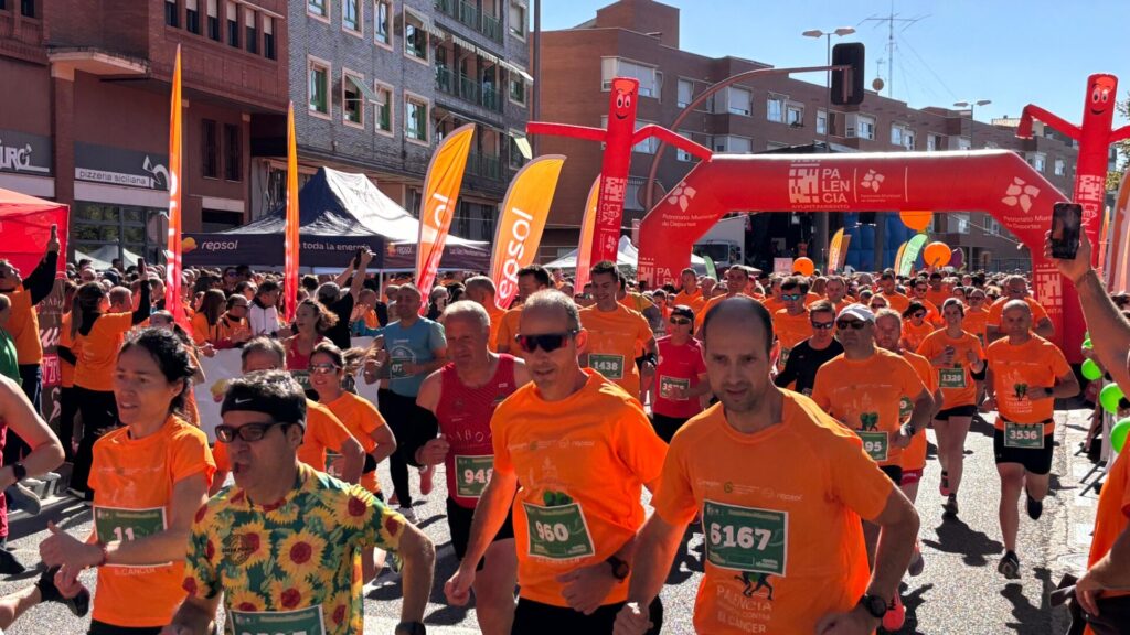 Carrera contra el Cáncer en Palencia 2025. Fotografía: Palencia en la Red