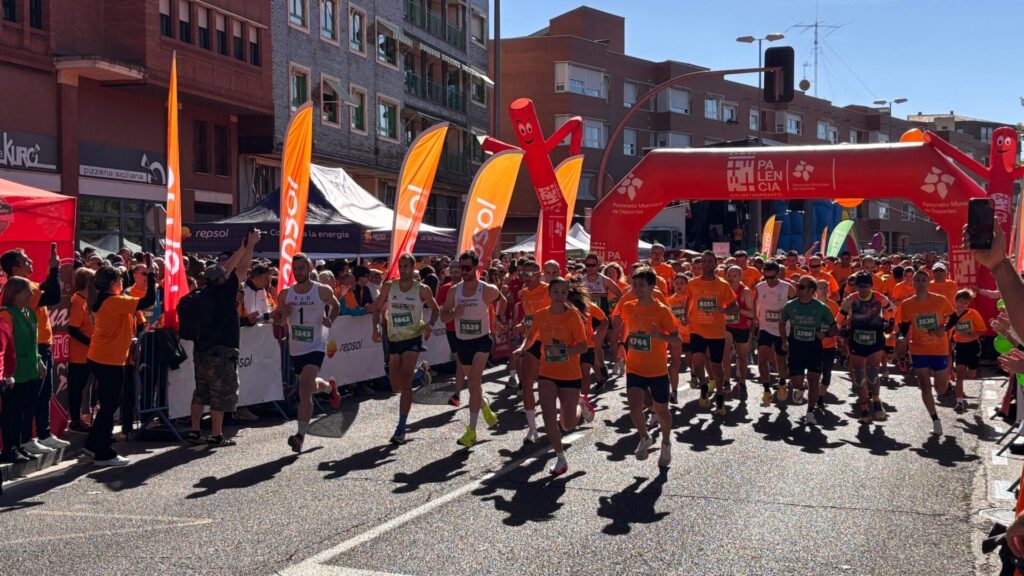 Carrera contra el Cáncer en Palencia 2025. Fotografía: Palencia en la Red