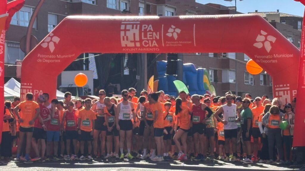 Carrera contra el Cáncer en Palencia 2025. Fotografía: Palencia en la Red