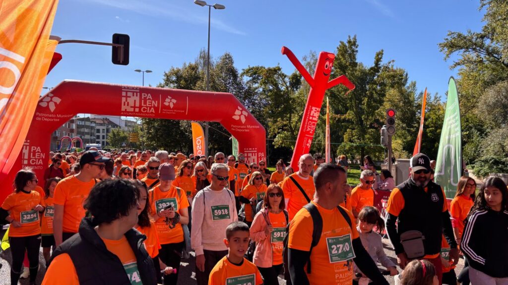 Carrera contra el Cáncer en Palencia 2025. Fotografía: Palencia en la Red